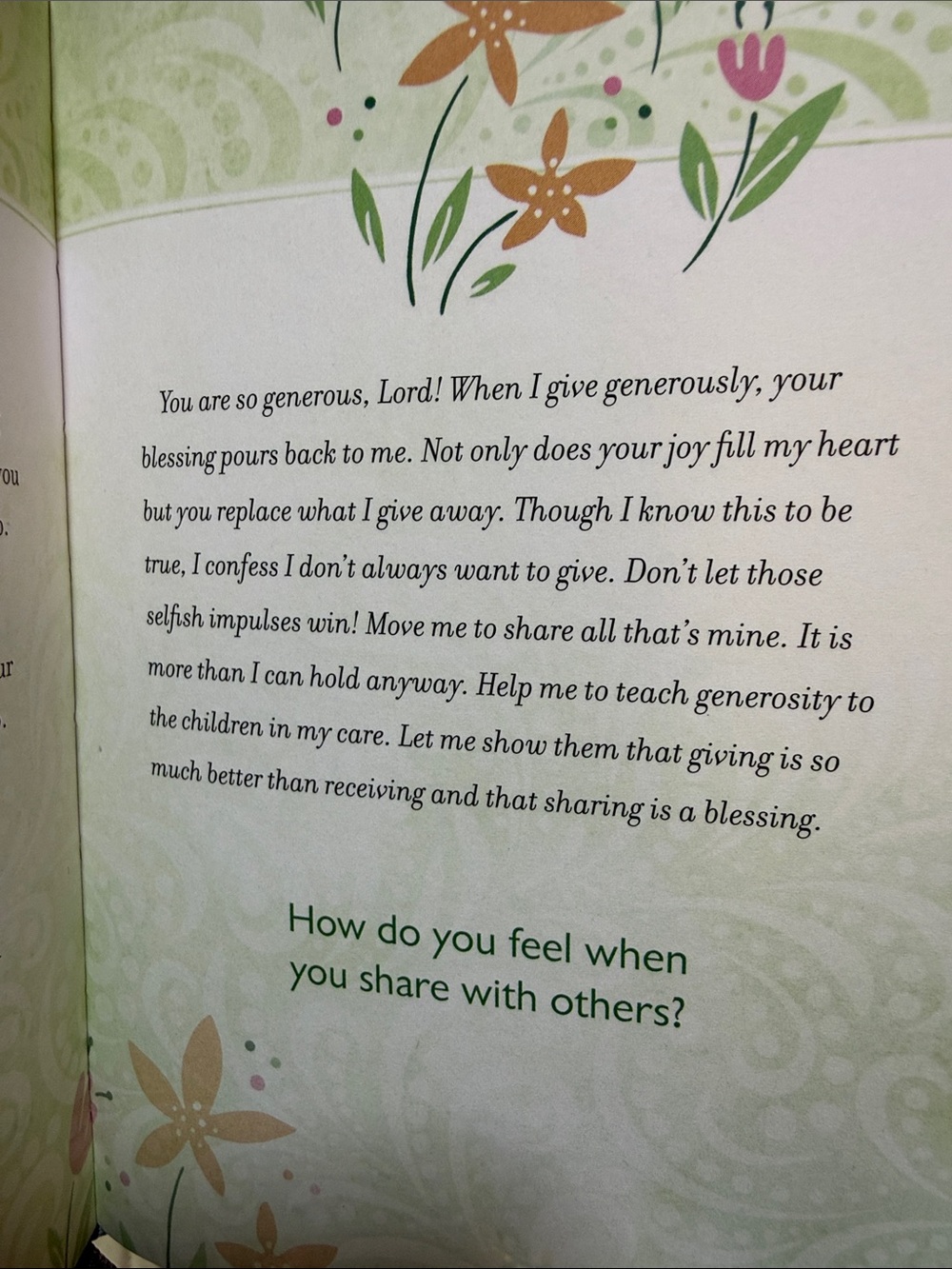 Prayers & Promises for Busy Moms Journal - Gray with Pink & Green Floral - Picture 7 of 7
